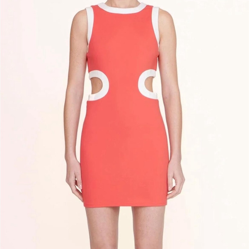 Staud cutout dress xs